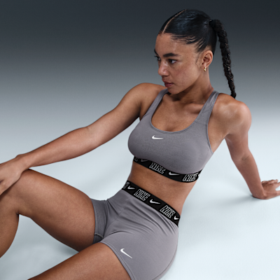 Shorts Kick para mujer Nike Swim Fusion Logo Tape