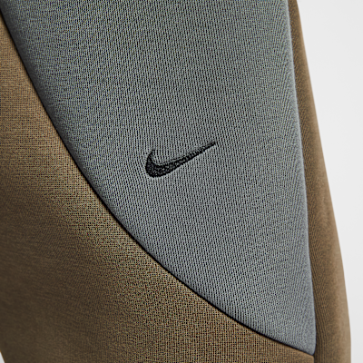 나이키 테크 남성 컬러 블록 오픈 헴 플리스 팬츠