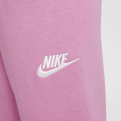 Conjunto de dos piezas de sudadera con gorro infantil Nike Full-Zip Club Set