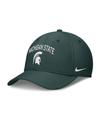Мужские  Michigan State On-Field Rise Swoosh Nike Dri-FIT College Hat