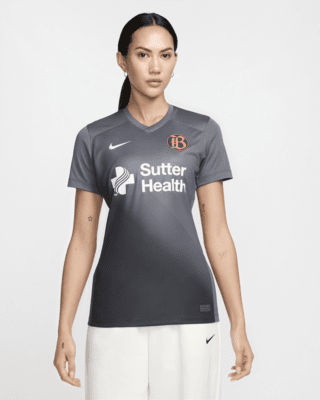 Женские джерси Bay FC 2024 Stadium Secondary Nike Dri-FIT NWSL Replica Jersey