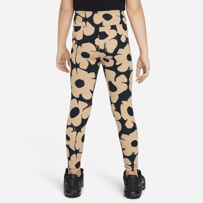 Leggings para preescolar Nike Floral