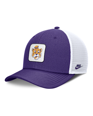 Женские  LSU Tigers Legacy Rise Mascot Nike College Trucker Adjustable Hat