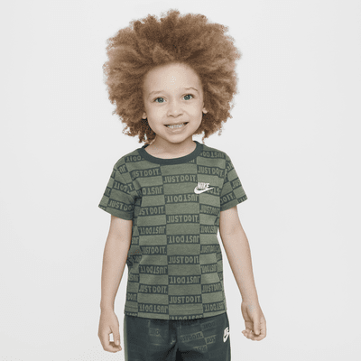 Nike "Just Do It" Toddler Jacquard T-Shirt