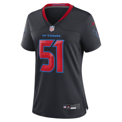 Jersey de fútbol americano Nike de la NFL Game para mujer Will Anderson Jr. Houston Texans