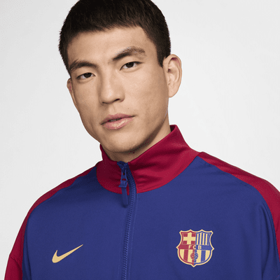 Giacca da calcio Nike Dri-FIT FC Barcelona Strike da uomo – Home