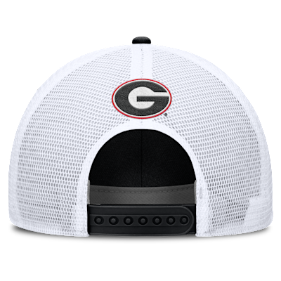 Gorra de rejilla universitaria Nike Nike ajustable para hombre Georgia On-Field Rise