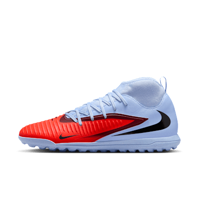 Tacos de fútbol para pasto sintético (turf) Nike Phantom 6 High Club
