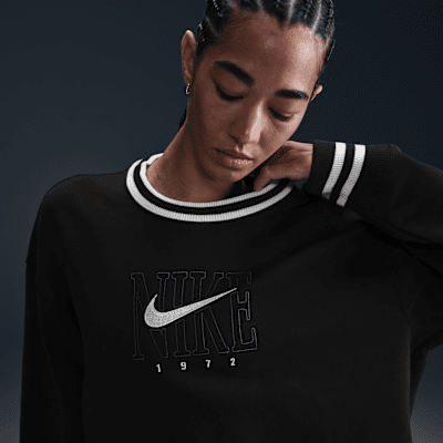 Nike Sportswear Phoenix Fleece Women's Oversized Graphic Crew-Neck Sweatshirt