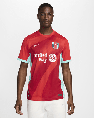 Мужские джерси Kansas City Current 2024 Stadium Primary Nike Dri-FIT NWSL Replica Jersey