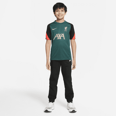 Liverpool F.C. Strike Older Kids' Short-Sleeve Football Top