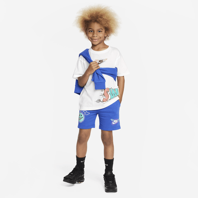 Nike Sportswear "Art of Play" Relaxed Graphic Tee Little Kids T-Shirt