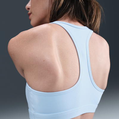 Bra deportivo con almohadillas para mujer Nike Swoosh Medium Support