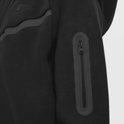 Nike Sportswear Tech Fleece Hoodie met rits over de hele lengte voor meisjes