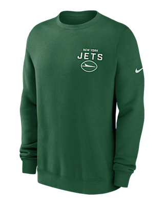 Мужские  New York Jets Draw Block Club Nike NFL Pullover Crew