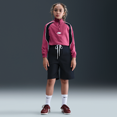 Nike Sportswear Track-Jacket mit Viertelreißverschluss (Mädchen)