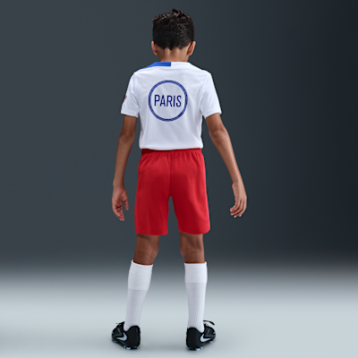 PSG 2025/26 Stadium Derde Nike Total 90 replicavoetbalshorts met Dri-FIT voor kids