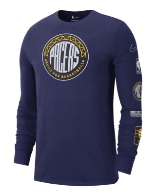 Nike Men Black DRY-FIT Indiana Pacers Swingman San Antonio Basketball  Jersey T-shirt
