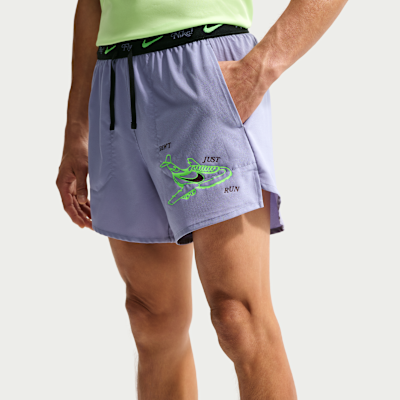 Nike Stride "Fly Nike" Men's Dri-FIT 12.5cm (approx.) Brief-Lined Running Shorts