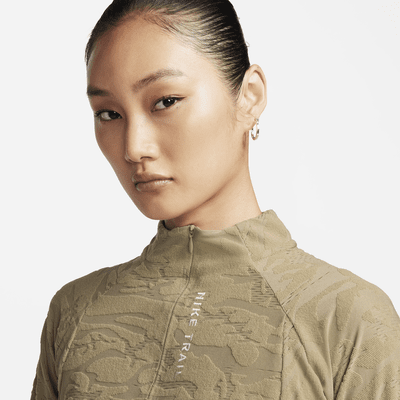 ナイキ トレイル ウィメンズ Dri-FIT 1/4ジップ ミッド レイヤー トレイル トップ