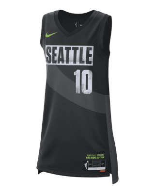 Женские джерси Seattle Storm Rebel Edition Nike Dri-FIT WNBA Victory Jersey