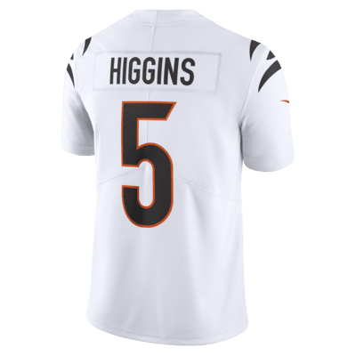 Jersey Nike Dri-FIT de la NFL Limited para hombre Tee Higgins Cincinnati Bengals