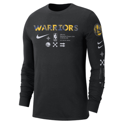 Golden State Warriors Men's Nike NBA Long-Sleeve T-Shirt