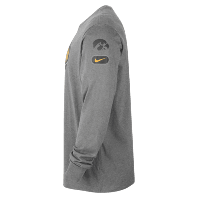 Iowa Fast Break Men's Nike College Long-Sleeve T-Shirt
