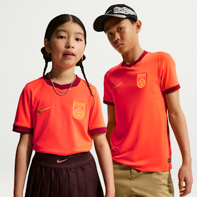 China 2026 Stadium Home Big Kids' Nike Dri-FIT Soccer Replica Jersey from Nike - $85
