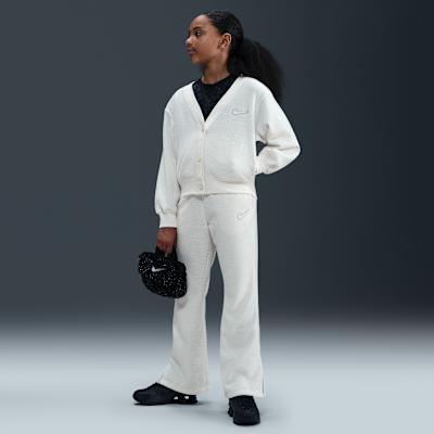 Μακρυμάνικη φλις μπλούζα Nike Sportswear για μεγάλα κορίτσια