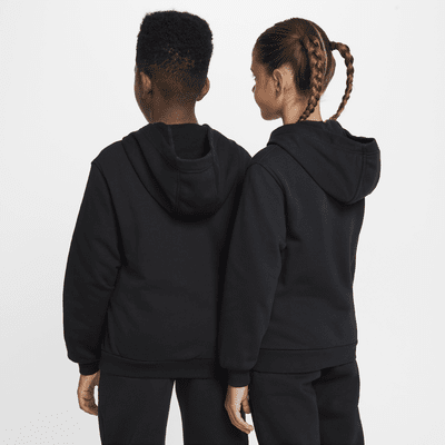 Nike Club Fleece 大童法國毛圈布全長式拉鍊連帽上衣