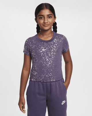 Подростковая футболка Nike Sportswear Big Kids' (Girls') Crop