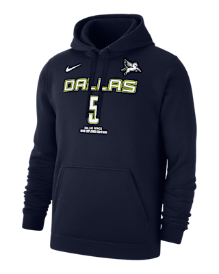 Мужское худи Paige Bueckers Dallas Wings Club Nike WNBA Fleece Pullover Hoodie
