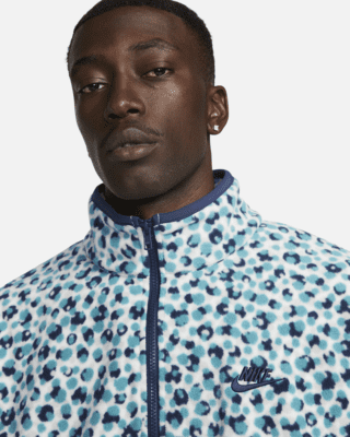 nike windbreaker leopard
