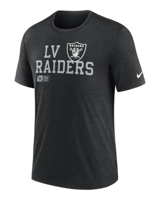 Мужская футболка Las Vegas Raiders Overlap Lockup Nike NFL