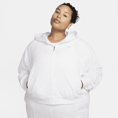 Nike Sportswear Chill Terry Women's Loose Full-Zip French Terry Hoodie (Plus Size)