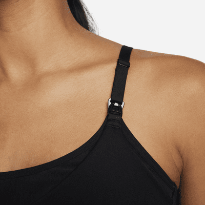 Brassière de sport à maintien normal avec doublure légère pour l'allaitement Nike Alate (M) pour femme (maternité)