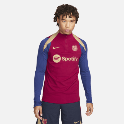 Barcelona Nike Dri-Fit Advanced Strike Drill Top - Maroon