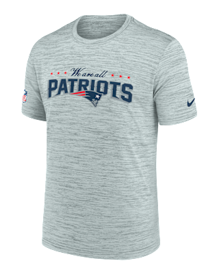 Мужская футболка New England Patriots Rivalries Collection Sideline Velocity Nike Dri-FIT NFL
