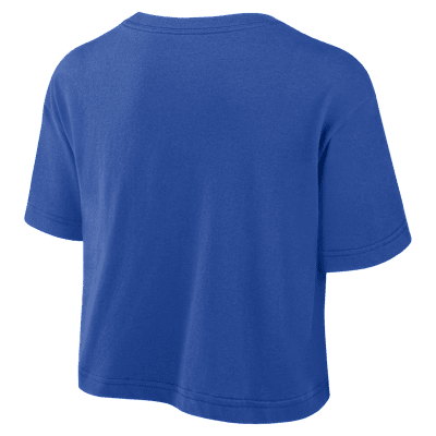 Duke Athletic Prep Arch Women's Nike Dri-FIT College Cropped T-Shirt