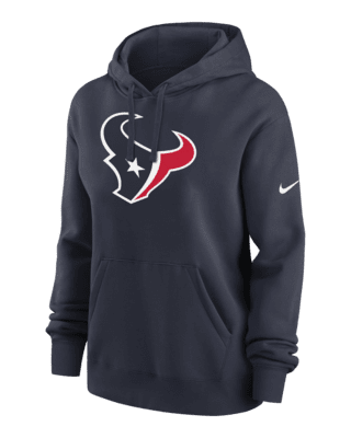 Женское худи Houston Texans Club Nike NFL Pullover Hoodie