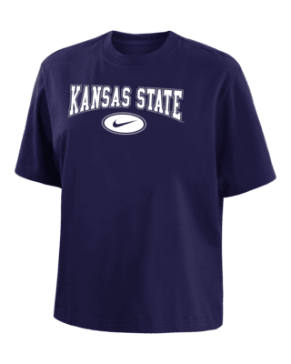 Женская футболка Kansas State Nike College Boxy