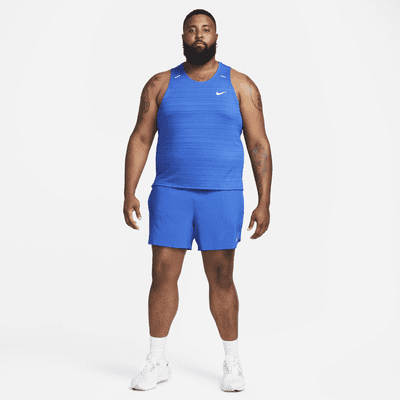 Nike Stride Dri-FIT løpeshorts med innershorts til herre (13 cm)