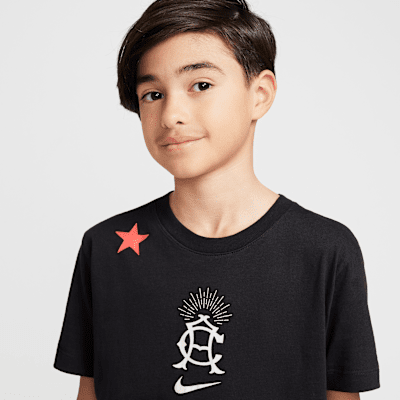 Playera de fútbol Nike para niños talla grande Club América Heritage