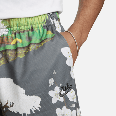 Nike flower clearance shorts