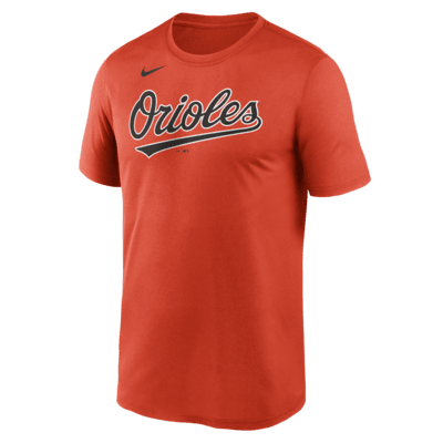 Playera para hombre Nike Dri-FIT Legend Wordmark (MLB Baltimore Orioles ...