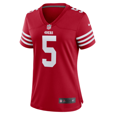 Women's Nike Fred Warner Gold San Francisco 49ers Inverted Legend Jersey