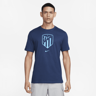 Atl tico Madrid Crest Men s Soccer T Shirt. Nike