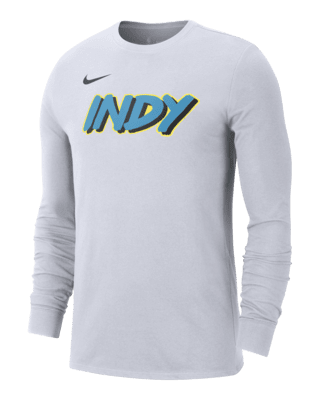 Мужская футболка Indiana Pacers Essential City Edition Nike NBA Long-Sleeve