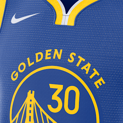 Golden State Warriors Icon Edition Men's Nike Dri-FIT NBA Swingman Jersey